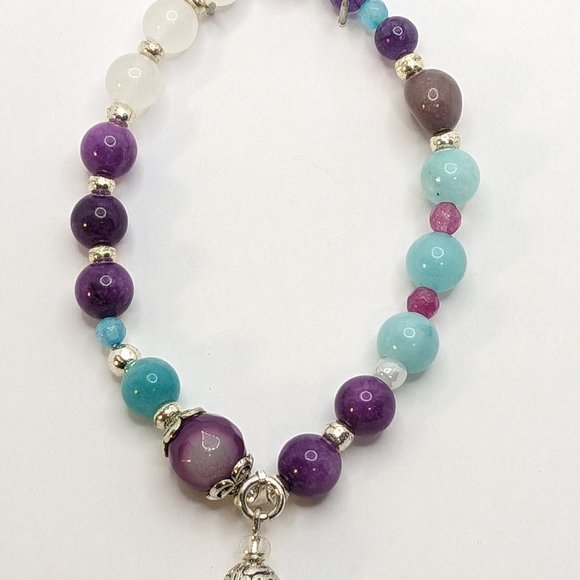 Semi Precious Stone Bracelet - Picture 2 of 3